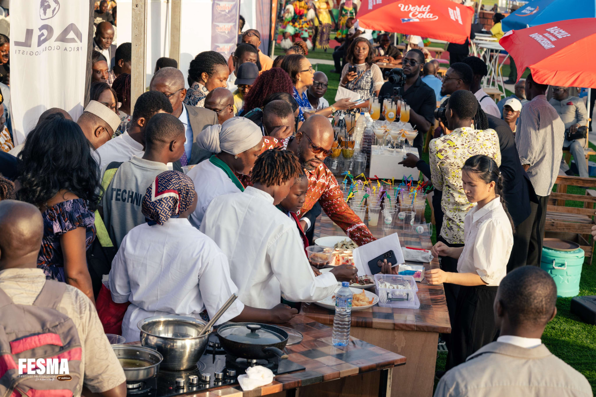 Ambiance du village des saveurs
