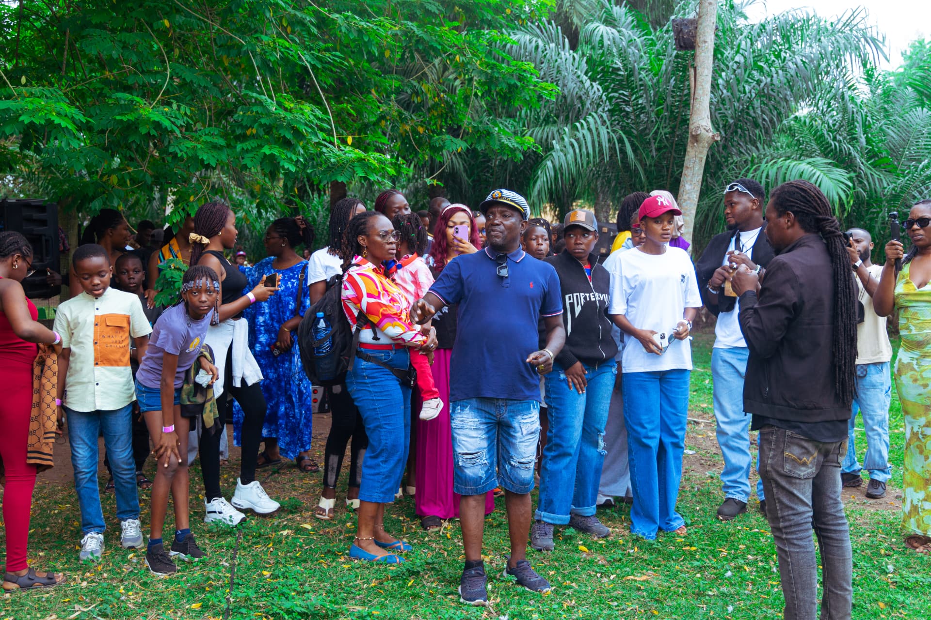 Foule en liesse au festival
