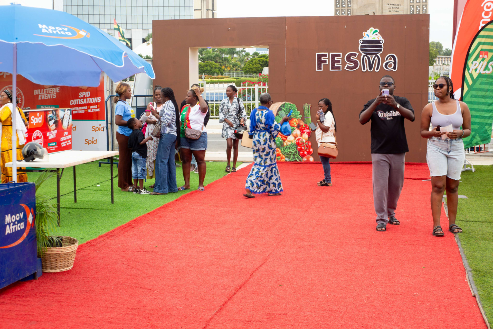 Entrée du festival FESMA